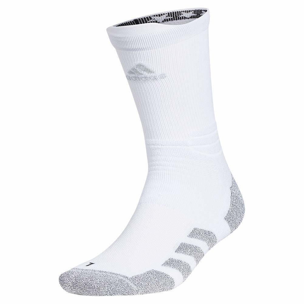 adidas 5-Star Football Crew Socks for Men and Womens, Traxion/White/Grey, Medium
