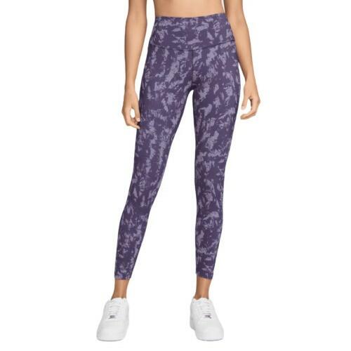 Nike One Women's High-Waisted 7/8 Printed Leggings