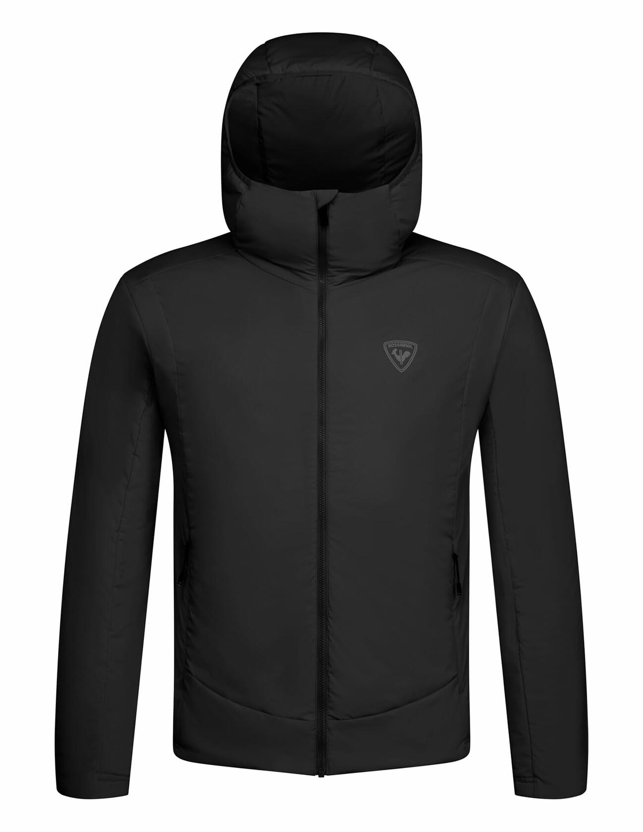 Rossignol Men's Opside Lightweight Waterproof Insulated Ski Jacket, Black, Large