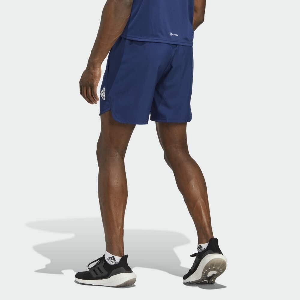 adidas Men's Designed 4 Movement Shorts, Dark Blue/White, X-Large7 Inseam