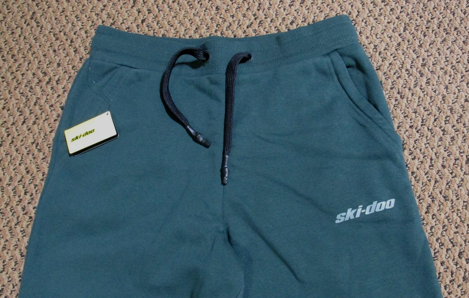 Ski-Doo Men's Signature Sweatpants sz S DARK GREEN