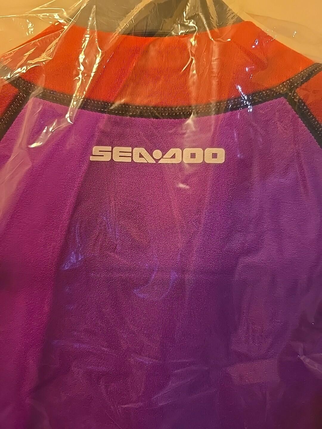 Sea-doo Womens Montego Jacket Violet, Red. Black Size Small  Neoprene NWT