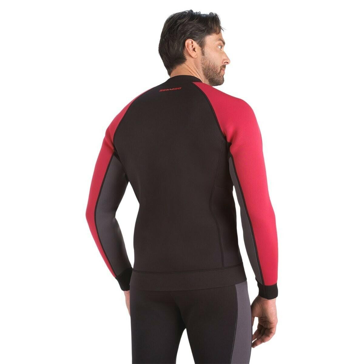 Sea-doo Neoprene Montego Jacket Lava Red 2xl/XXL