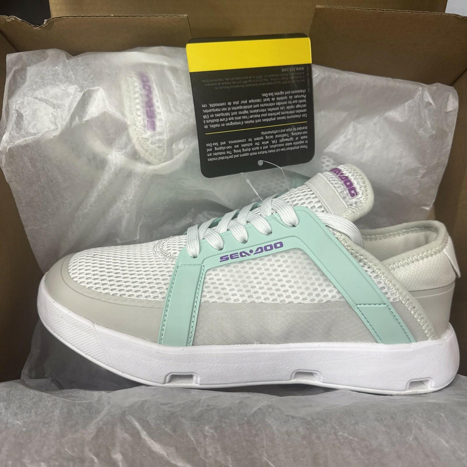 Sea Doo PWC Jet Ski Riding Water Shoes Mens 7 Womens 9 Unisex EU 39 Grey New NWT