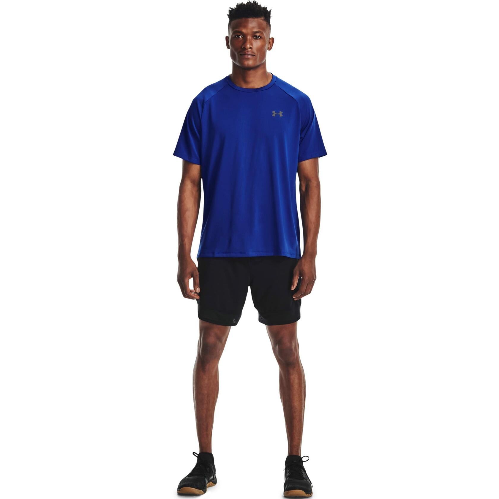 Under Armour Men's Tech 2.0 Short-Sleeve T-Shirt , Royal (400)/Graphite, Small