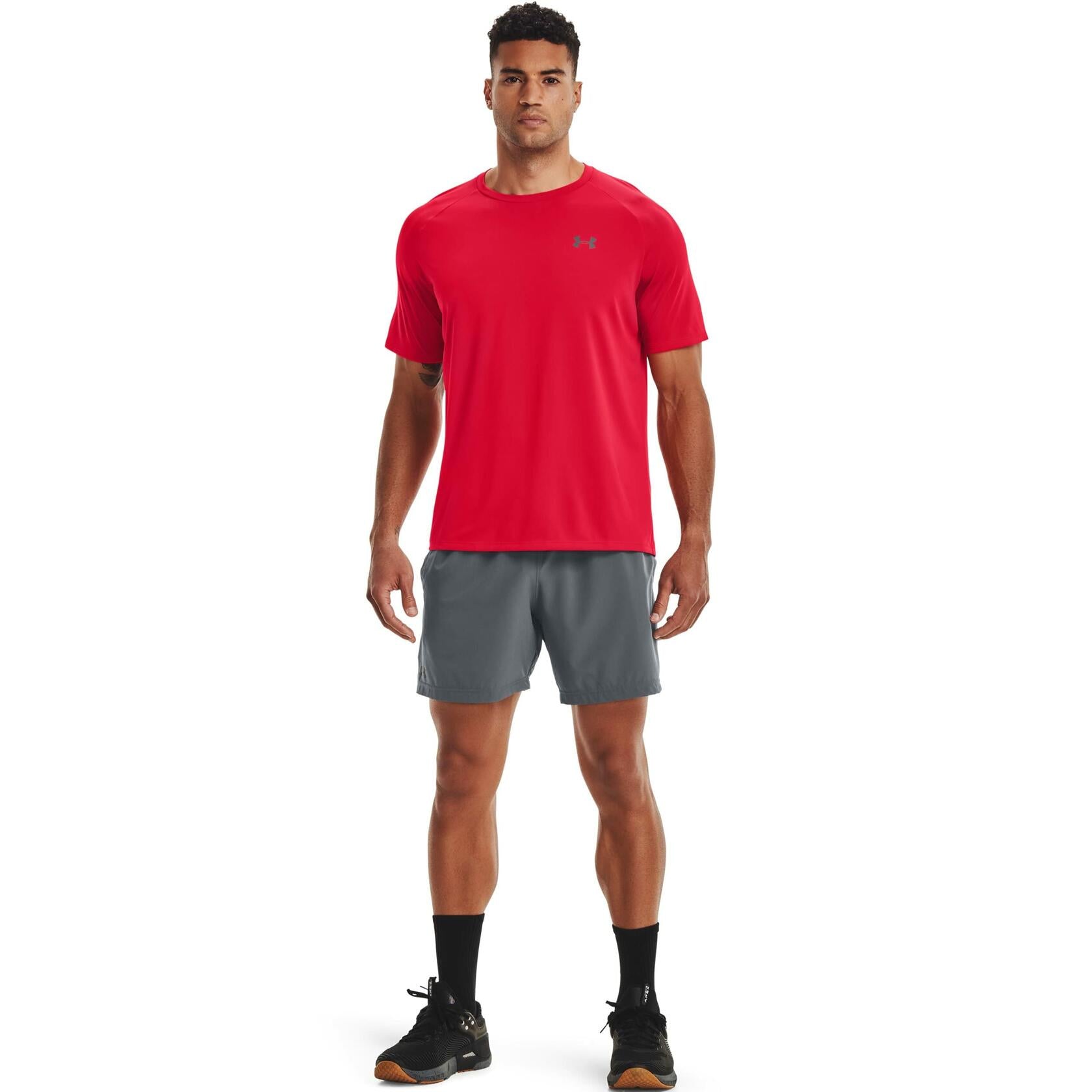 Under Armour Men's UA Tech™ 2.0 Short Sleeve LG Red
