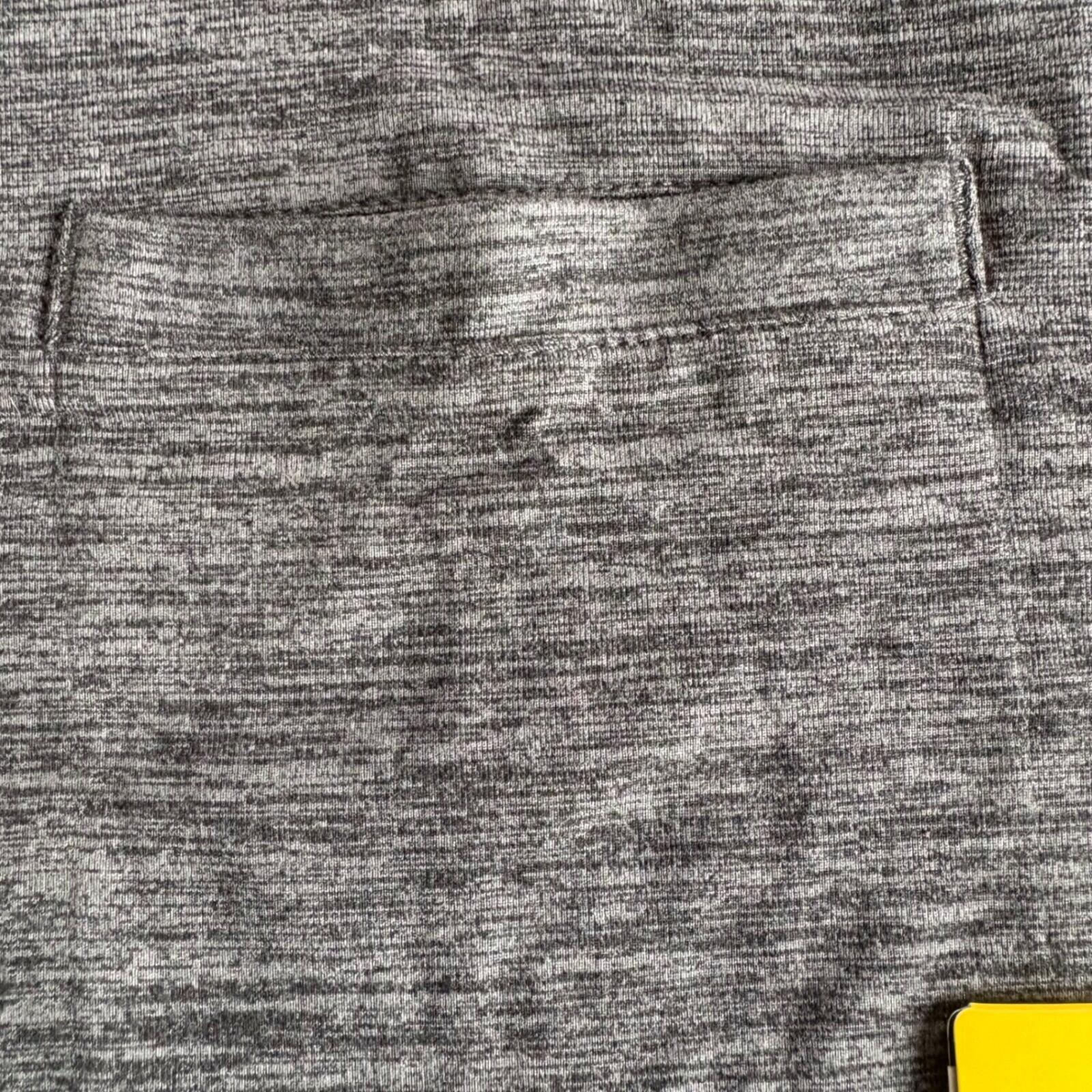 Ski-Doo Men Medium Charcoal Tech Polo Short Sleeve Performance Quick Dry Wicking Medium