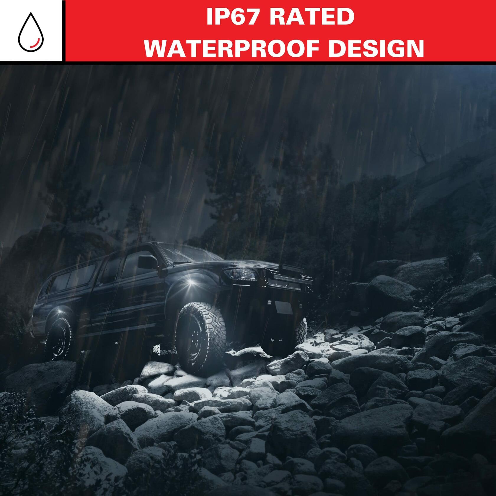 Blazer LED Double Row Off-Road Light Bar, 7.5in., 3200 Lumens, 12 LEDs