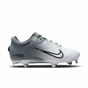 Nike Hyperdiamond 4 Elite Low Metal Softball Cleats SZ 7 Gray | Black No Box