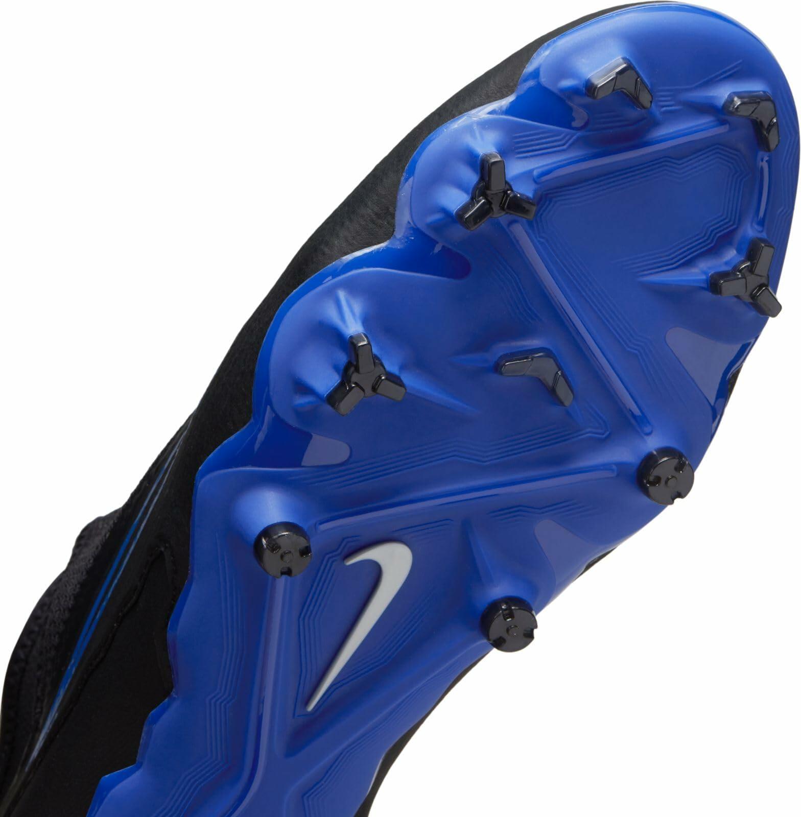 Nike Phantom GX Pro High-Top Soccer Cleats (Black/Hyper Royal/Chrome) Size 4.5 No Box