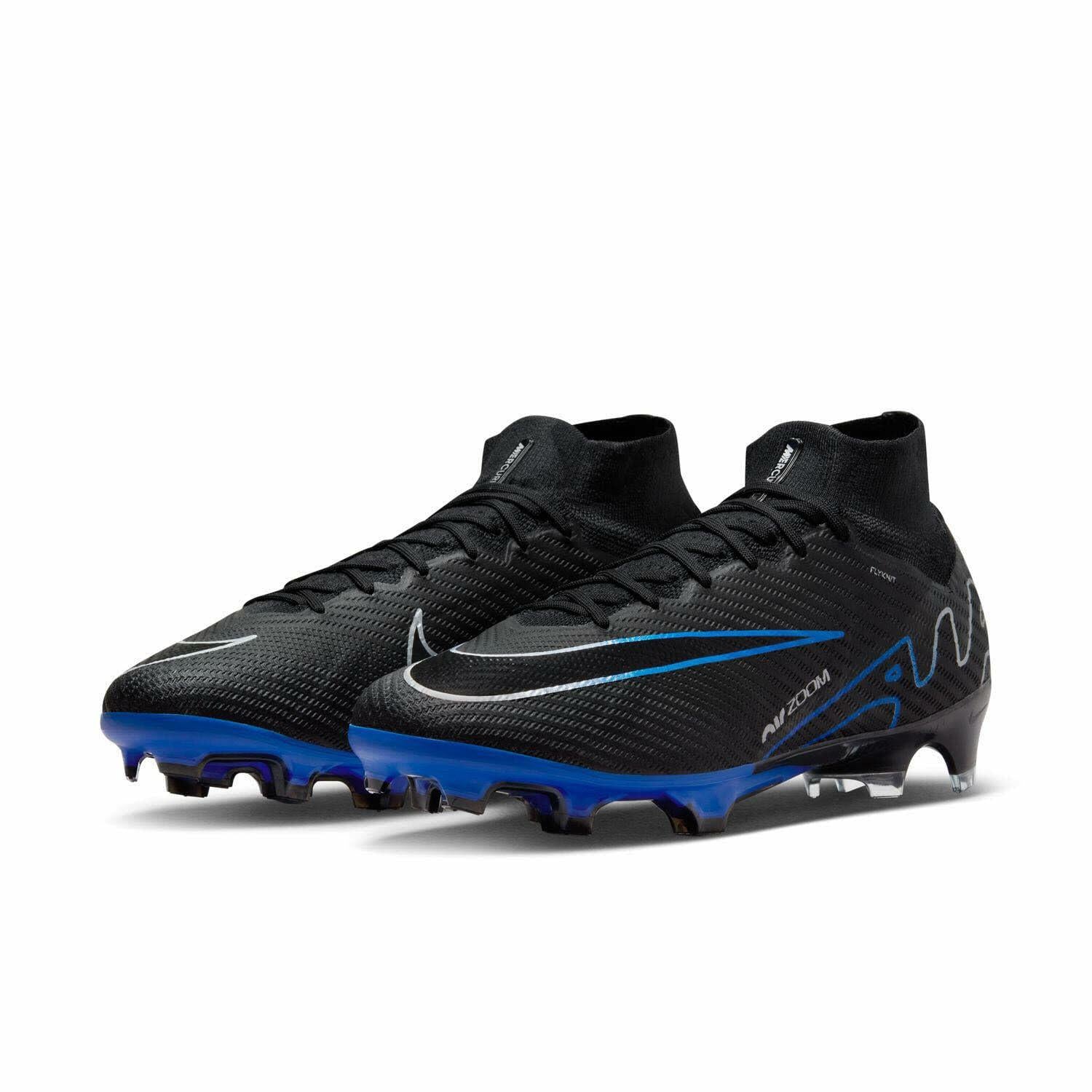 Nike Superfly 9 Elite Dream HT Soccer Cleats (Black/Chrome/Royal) Size 4.5 No Box