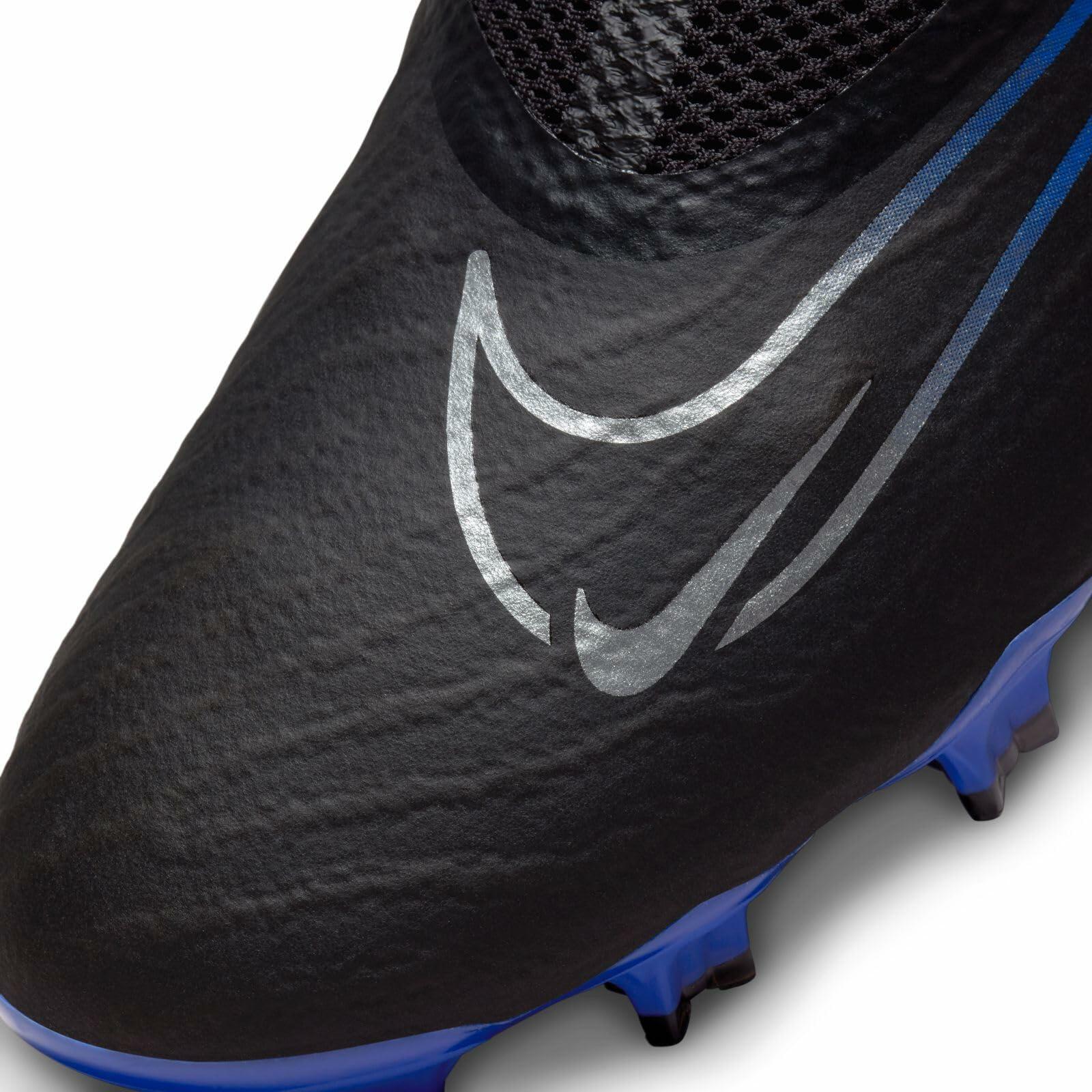 Nike Phantom GX Pro High-Top Soccer Cleats (Black/Hyper Royal/Chrome) Size 4.5 No Box