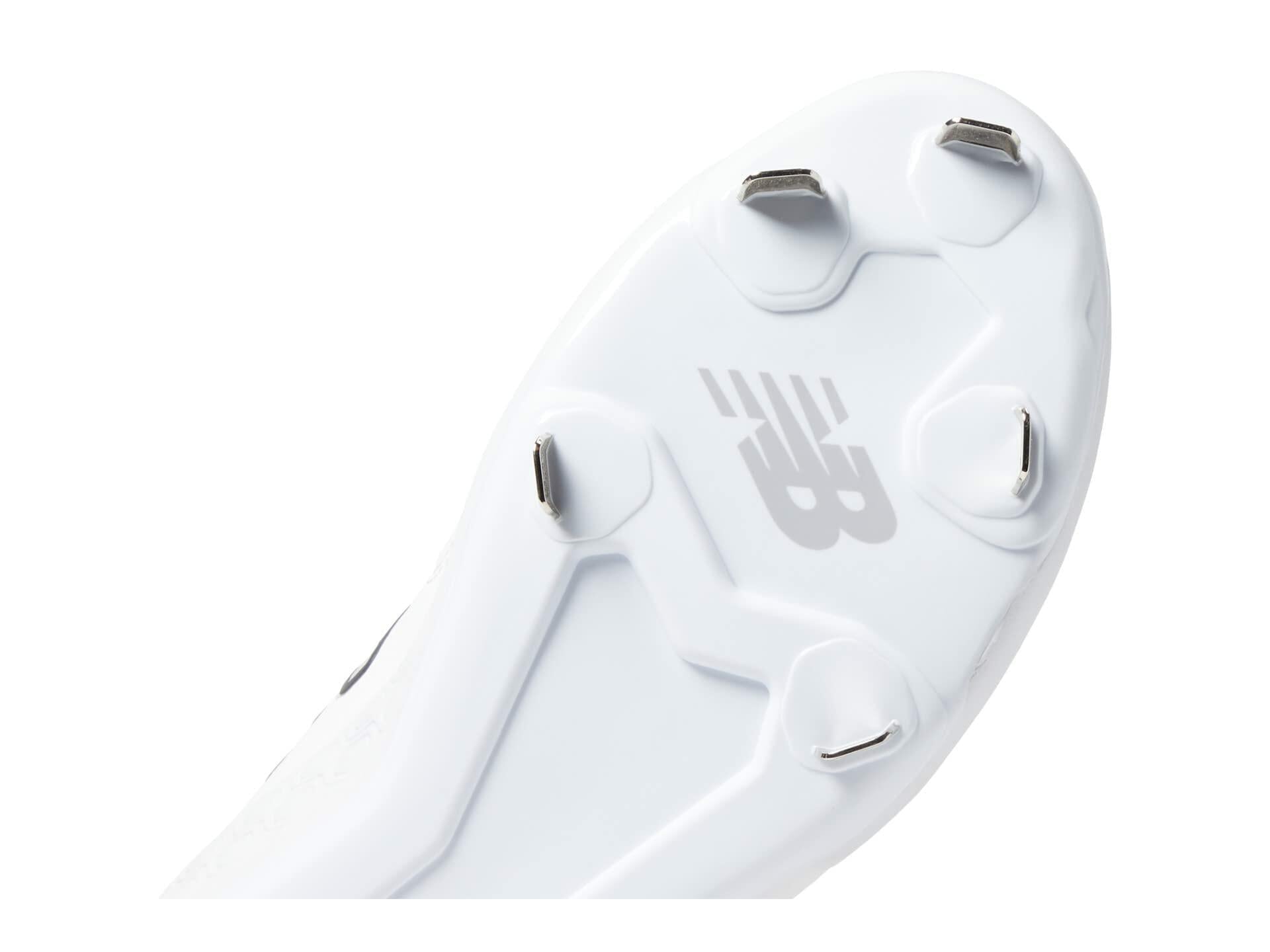 New Balance Men's Fresh Foam X 3000 V6 Metal Baseball Shoe, White, 6.5 No Box