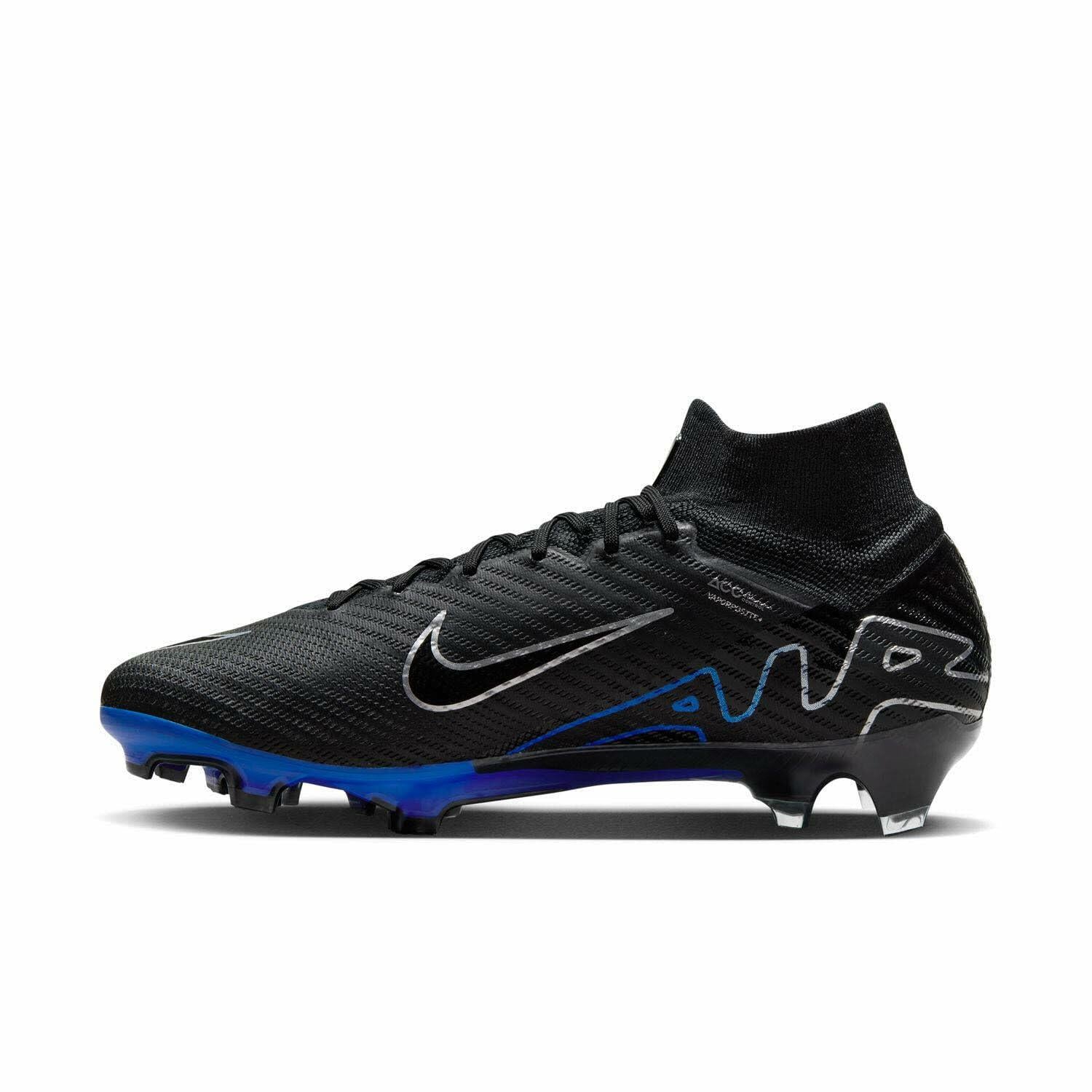 Nike Superfly 9 Elite Dream HT Soccer Cleats (Black/Chrome/Royal) Size 4.5 No Box