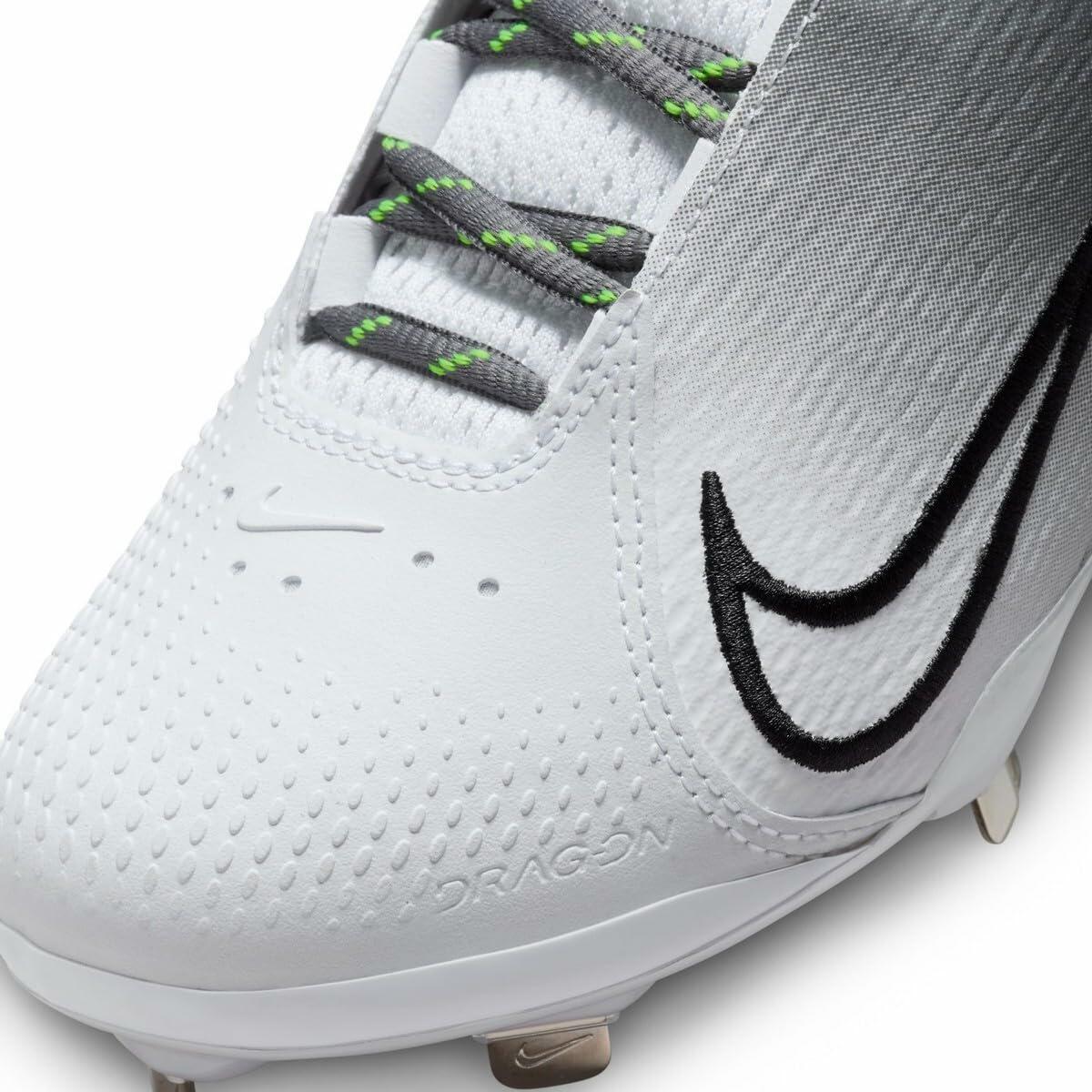 Nike Hyperdiamond 4 Elite Low Metal Softball Cleats SZ 7 Gray | Black No Box