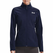 Under Armour Women's ColdGear Infrared Shield Jacket, Navy (410)/White, Medium