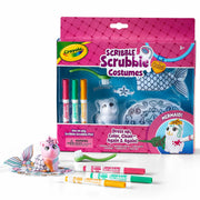 Crayola Scribble Scrubbie Mermaid Costume Playset