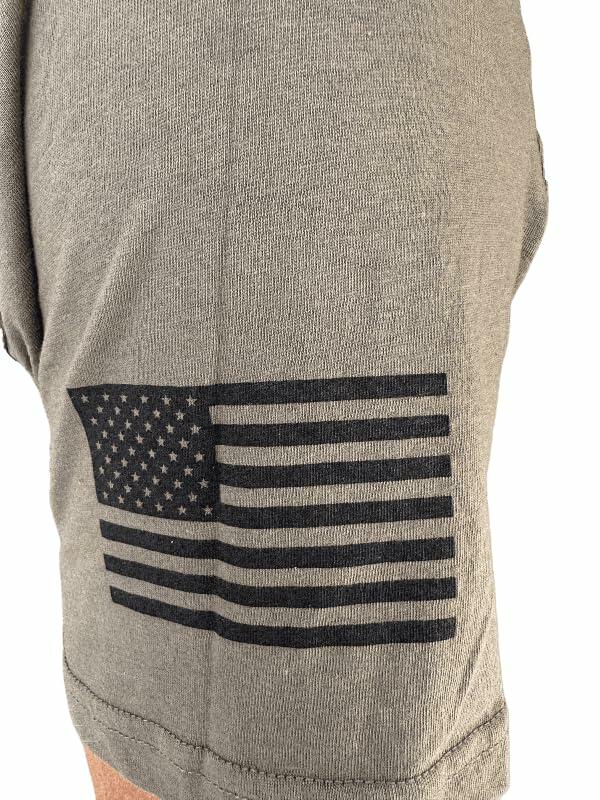 Under Armour Mens UA Freedom Flag USA T-Shirt, Marine Green, Medium