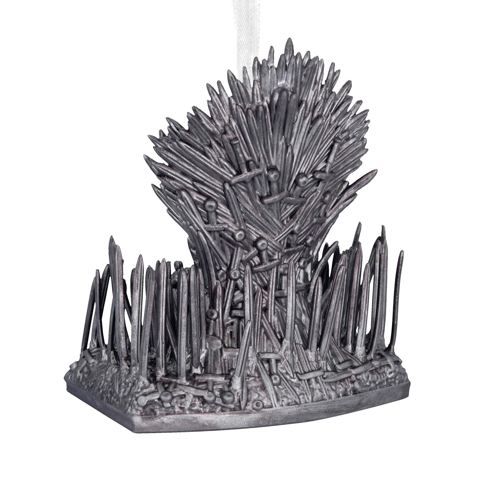 Hallmark House of The Dragon Iron Throne Christmas Ornament