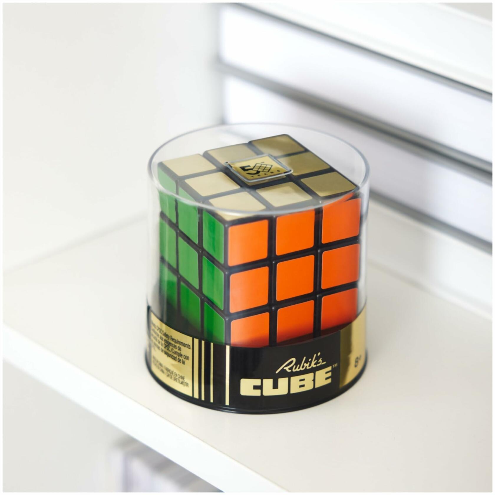 Rubik’s Cube, Special Retro 50th Anniversary Edition, Original 3x3 Cube