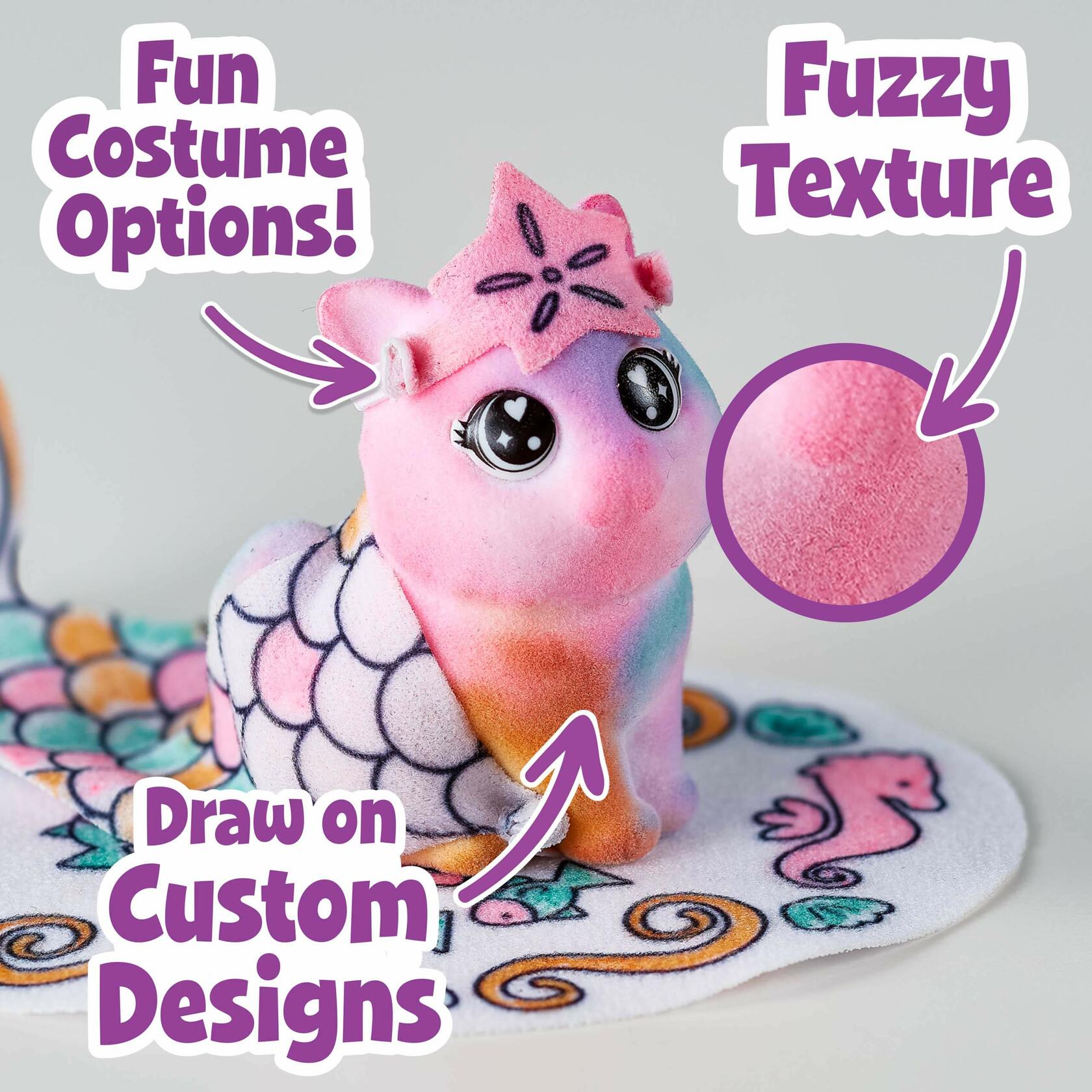 Crayola Scribble Scrubbie Mermaid Costume Playset