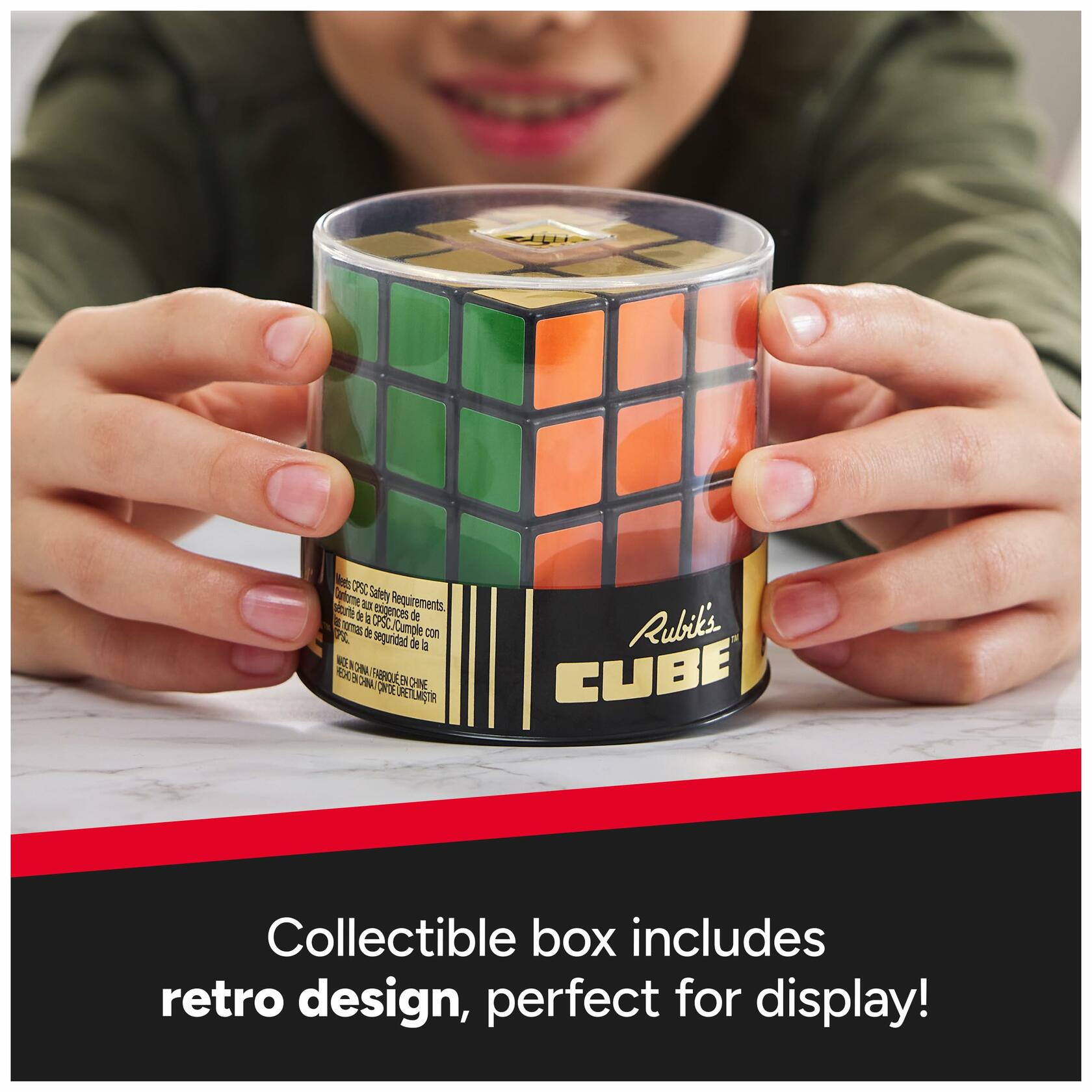 Rubik’s Cube, Special Retro 50th Anniversary Edition, Original 3x3 Cube