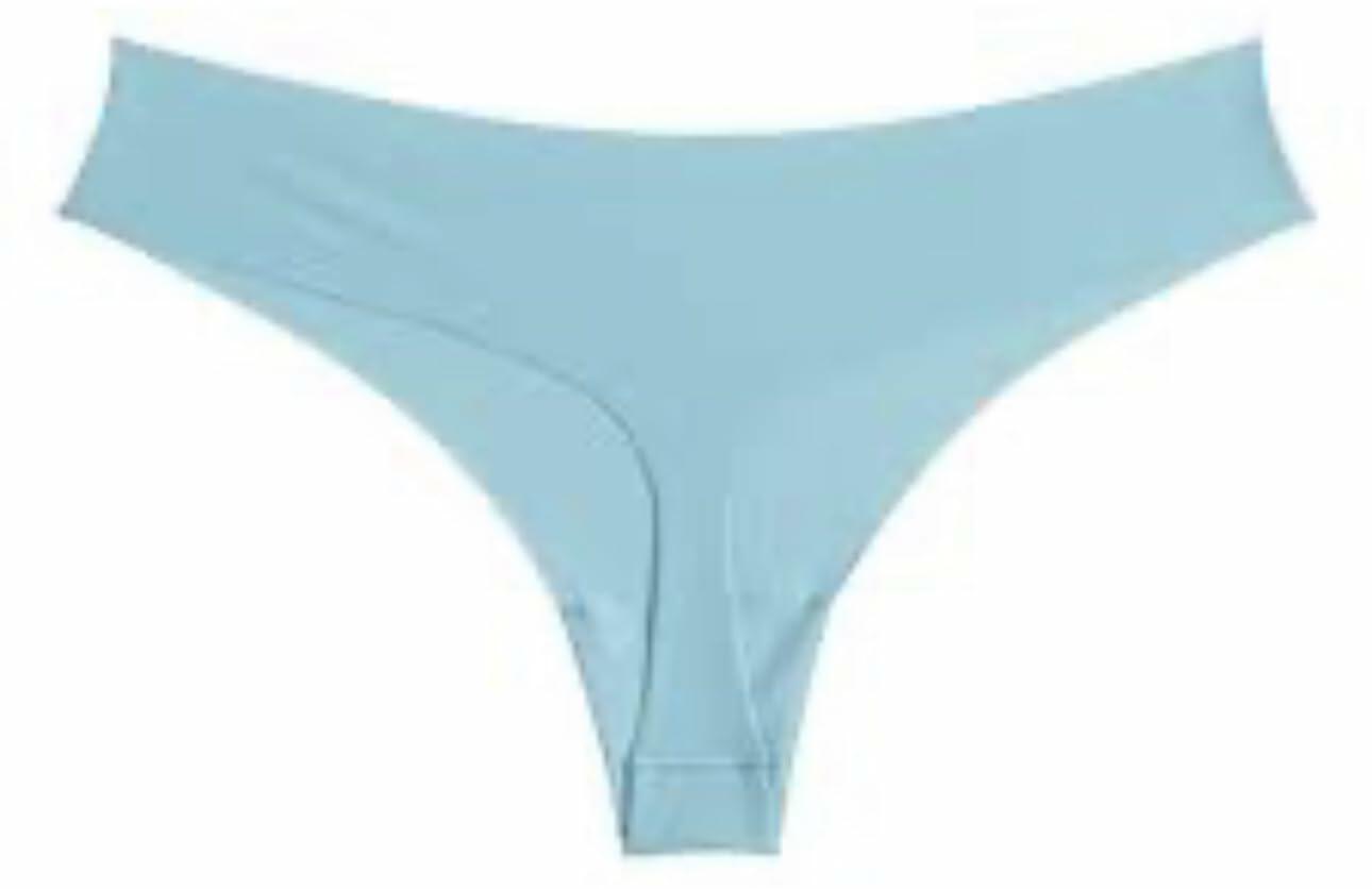 Under Armour Womens Essential Stretch No Show Thong 3 Pack, Blue/Gray/Multi, XS