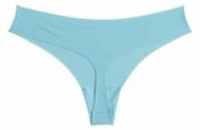 Under Armour Womens Essential Stretch No Show Thong 3 Pack, Blue/Gray/Multi, XS