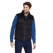 Goodfellow & Co Men's Midweight Puffer Sleeveless Jacket Vest - Large Black)