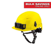 Pack of 1  Milwaukee 48-73-1323 Yellow Front Brim Perf Helmet - Type 2  Class E