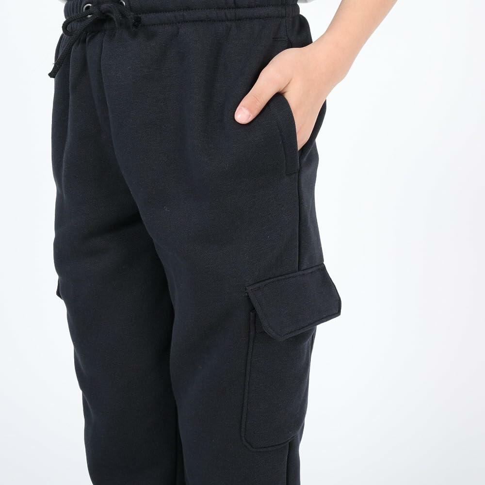 Boys' UA Essential Fleece Cargo Joggers