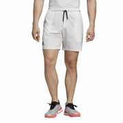 adidas Men's Club 7 Inch Tennis Short, White, X-Large