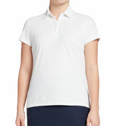 Walter Hagen Women's Core Pique Golf Polo, Large, White