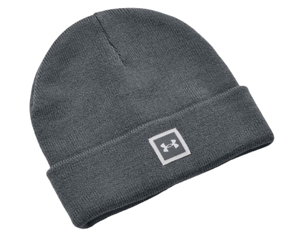 Under Armour Boys' UA Halftime Cuff Beanie (Gray)