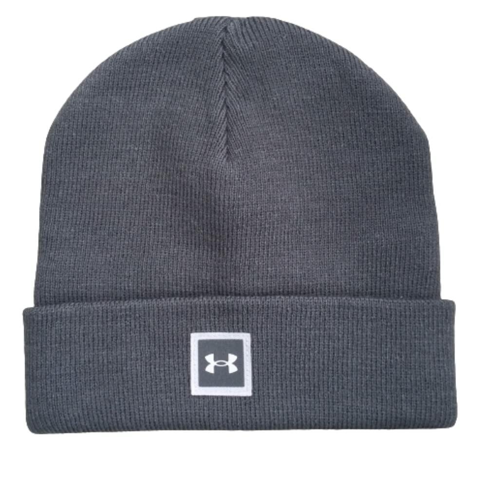 Under Armour Boys' UA Halftime Cuff Beanie (Gray)