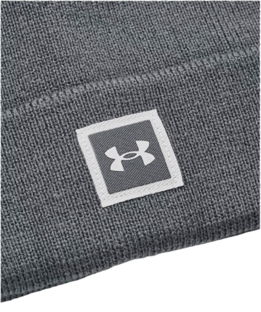 Under Armour Boys' UA Halftime Cuff Beanie (Gray)