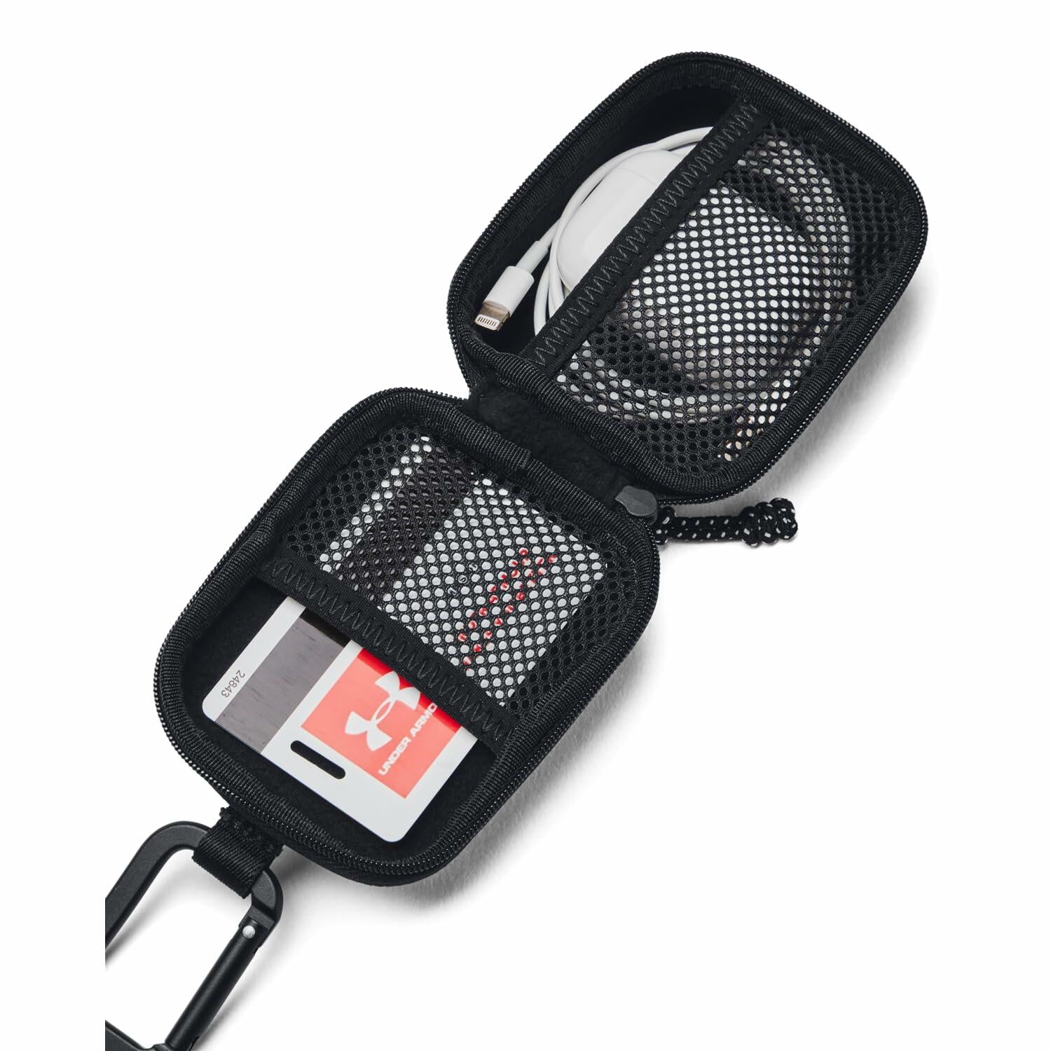 Under Armour Unisex-Adult Micro Essentials Container, (001) Black/Black/White