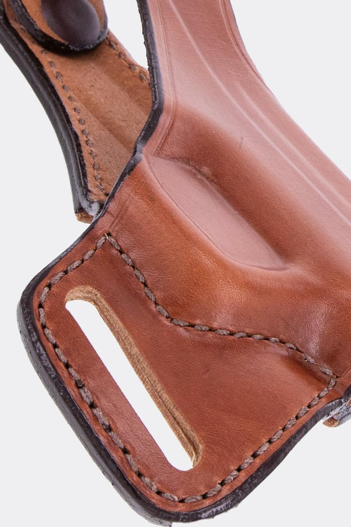 BIANCHI 75 Venom Belt Slide Holster, Fits SPRINGFIELD XD-S .45ACP Tan Right Hand