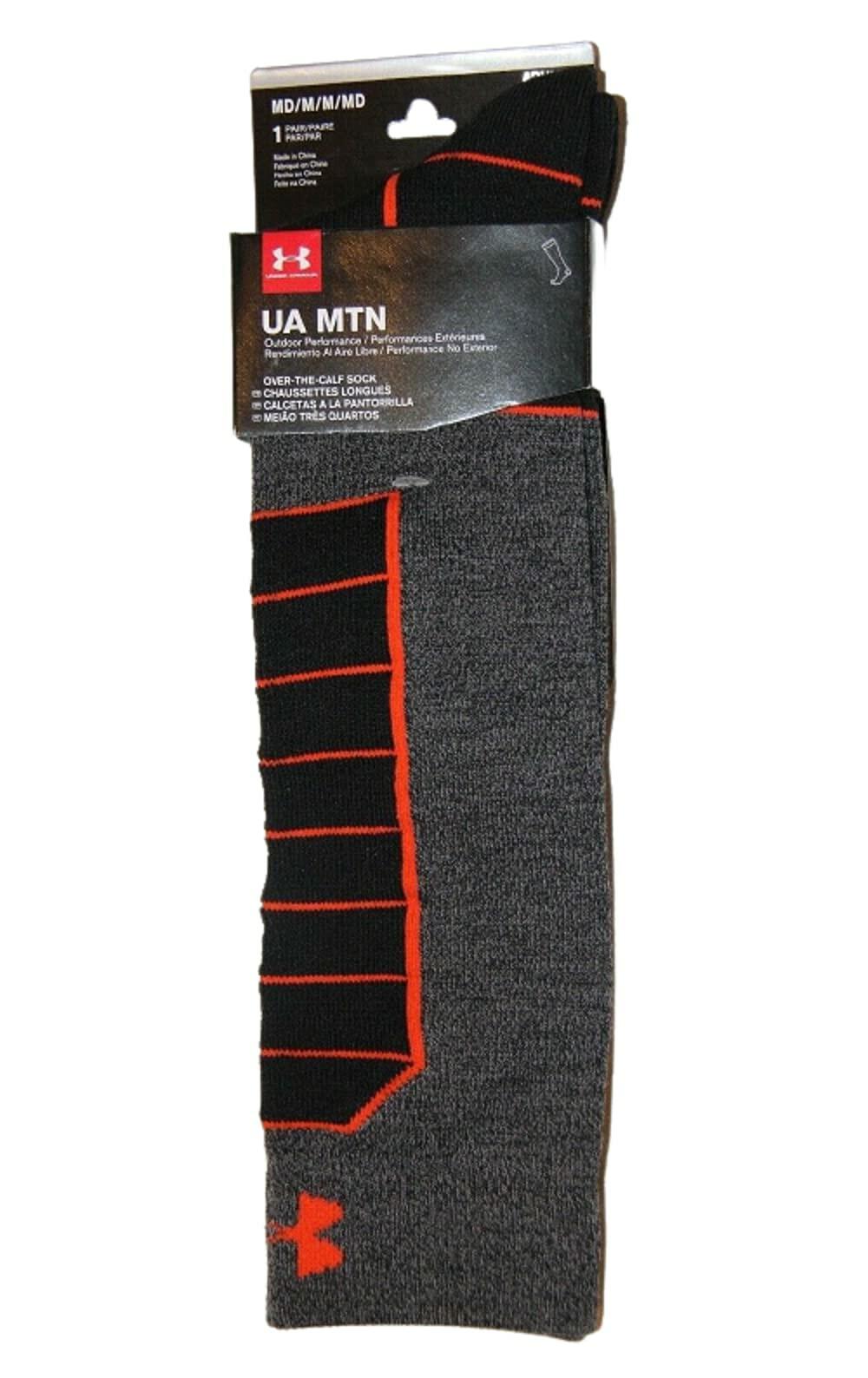 DISC-9 11 UA Mens MTN PERFRMNCE OTC Black Med