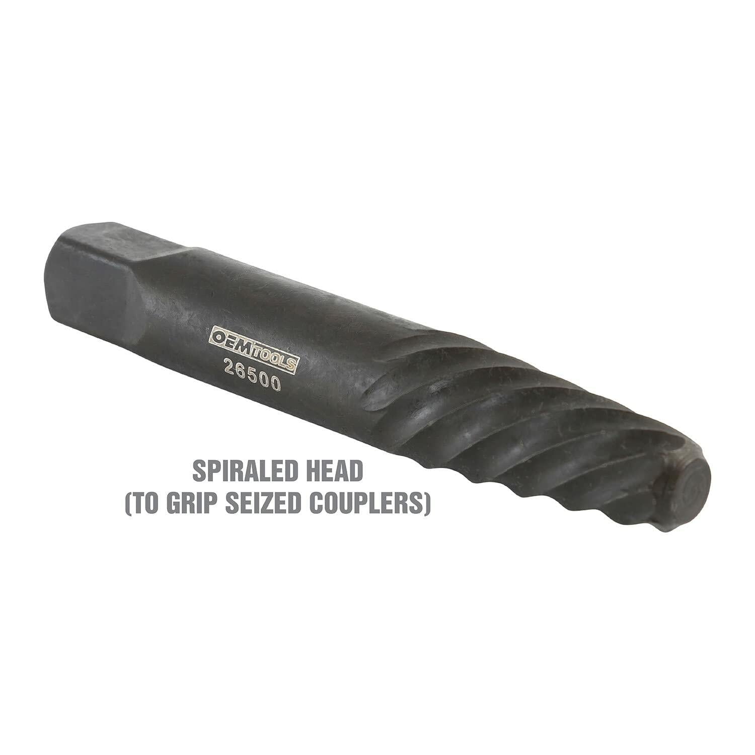 OEMTOOLS 26500 Heater Hose Coupler Extractor, Spiral Tip Coupler Removal Tool