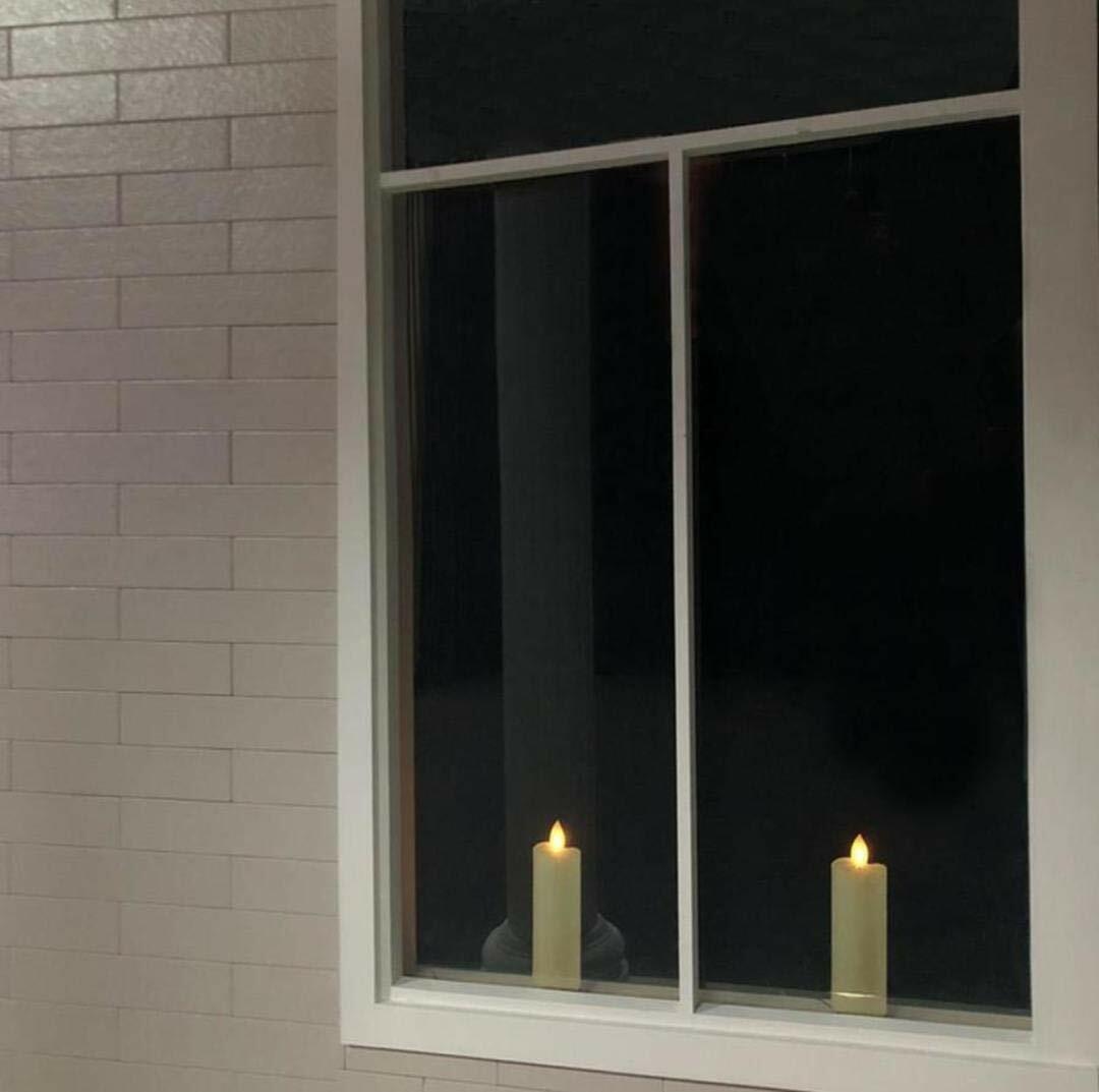Christmas Show Lights Battery Operated LED Window Candle