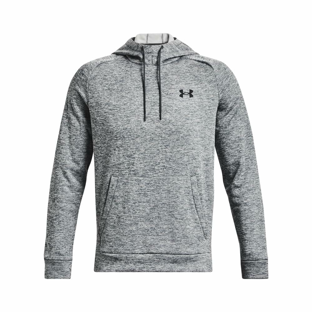 Under Armour Men's Armour Fleece Twist Hoodie, (012) Pitch Gray / / Black, Small