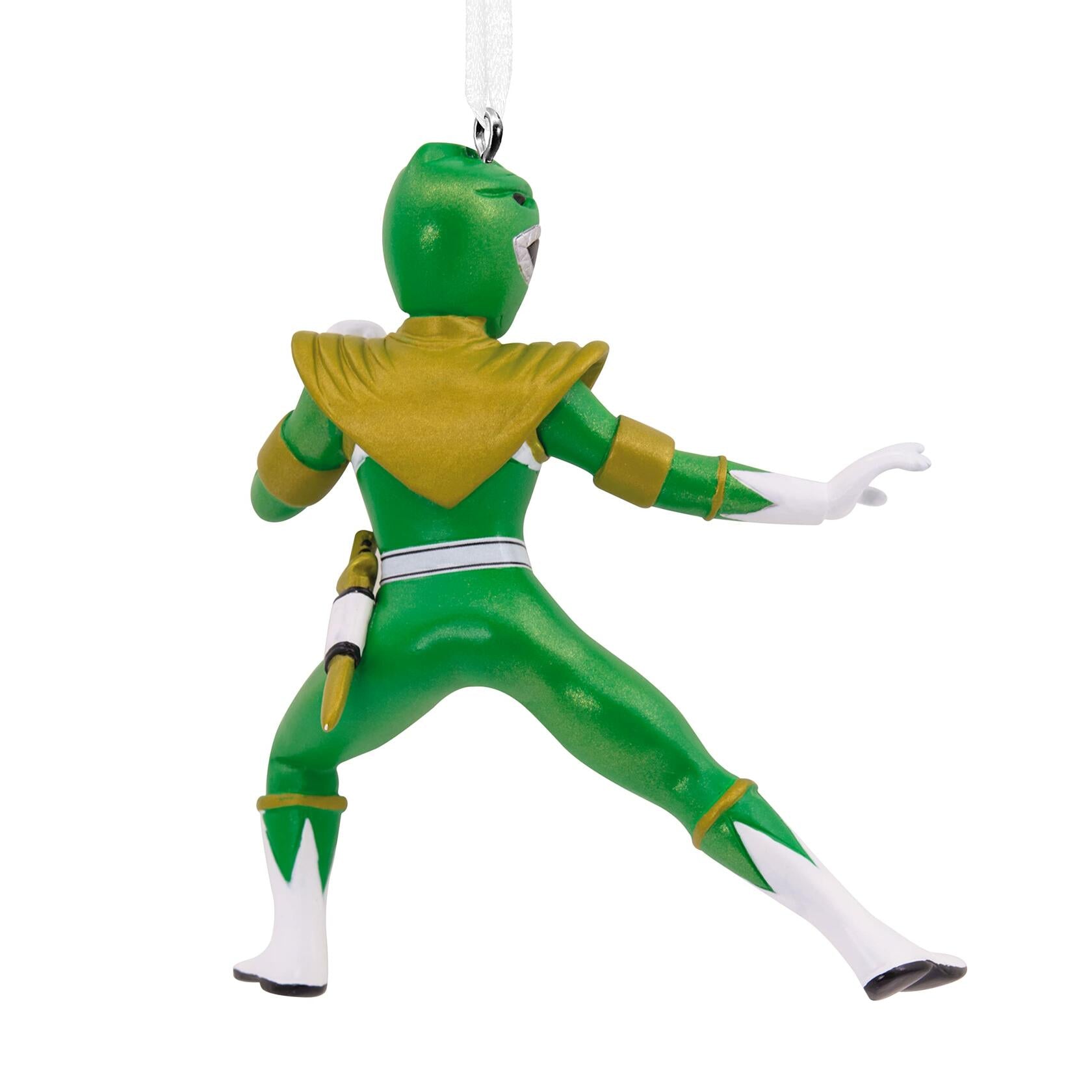 Hallmark Hasbro Power Rangers Green Ranger Christmas Ornament