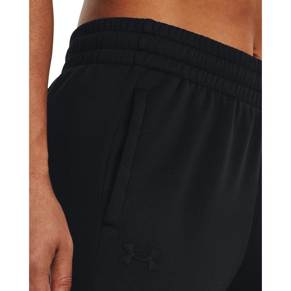 Under Armour Womens ArmourFleece Jogger, (001) Black / / Black, Large