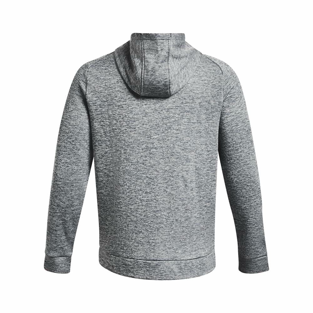 Under Armour Men's Armour Fleece Twist Hoodie, (012) Pitch Gray / / Black, Small