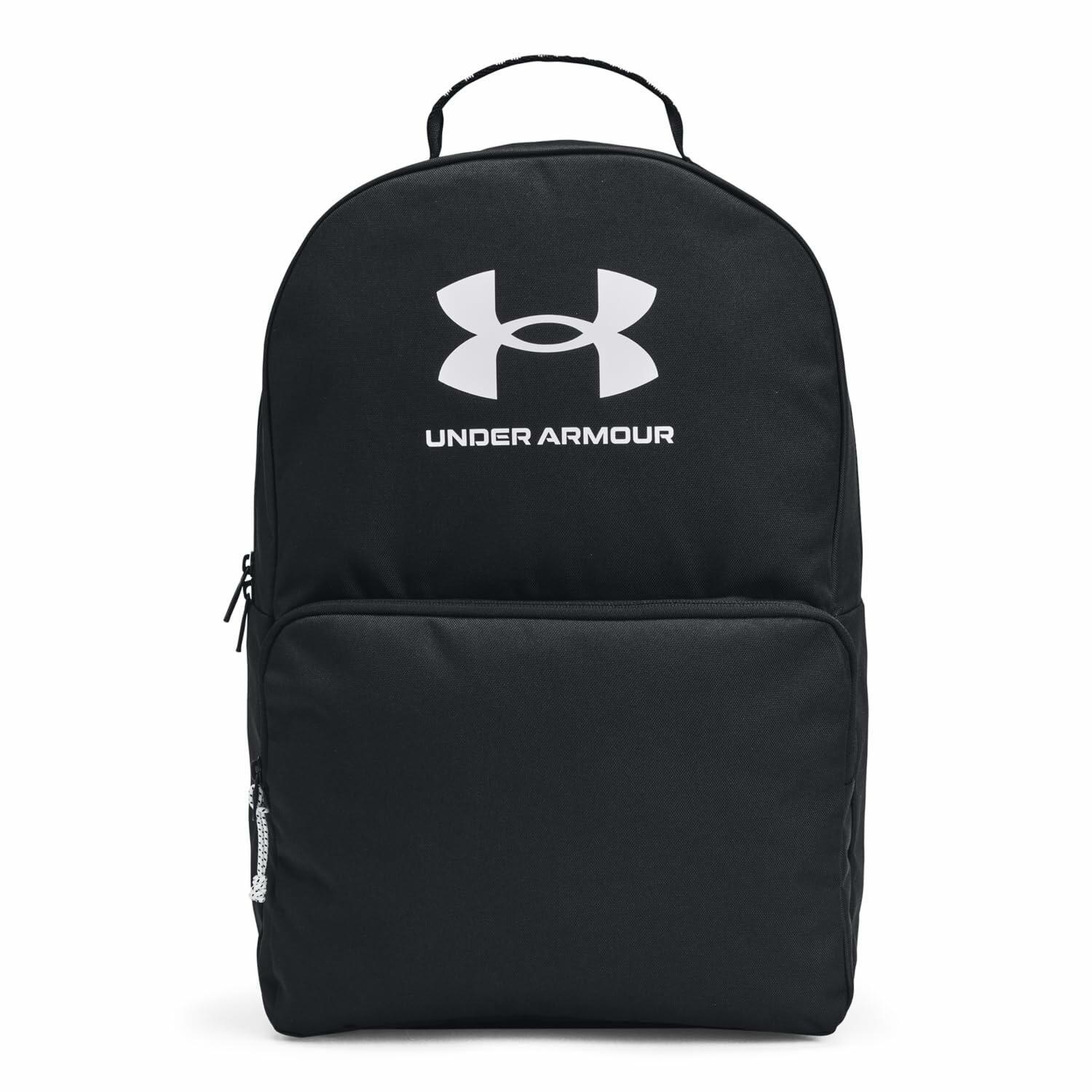 Under Armour Unisex-Adult Loudon Backpack, (001) Black/Black/White