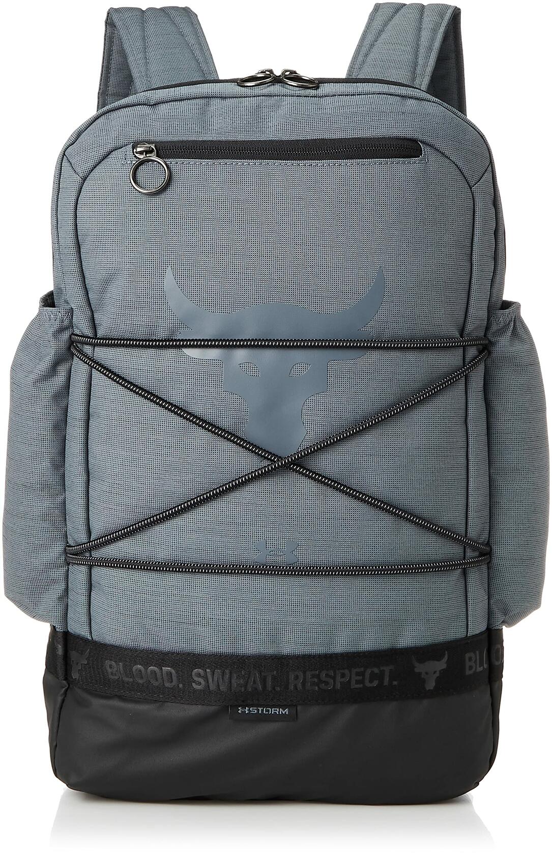 Under Armour UA Project Rock Brahma BP Training Bag, Black / Black / Pitch Gray