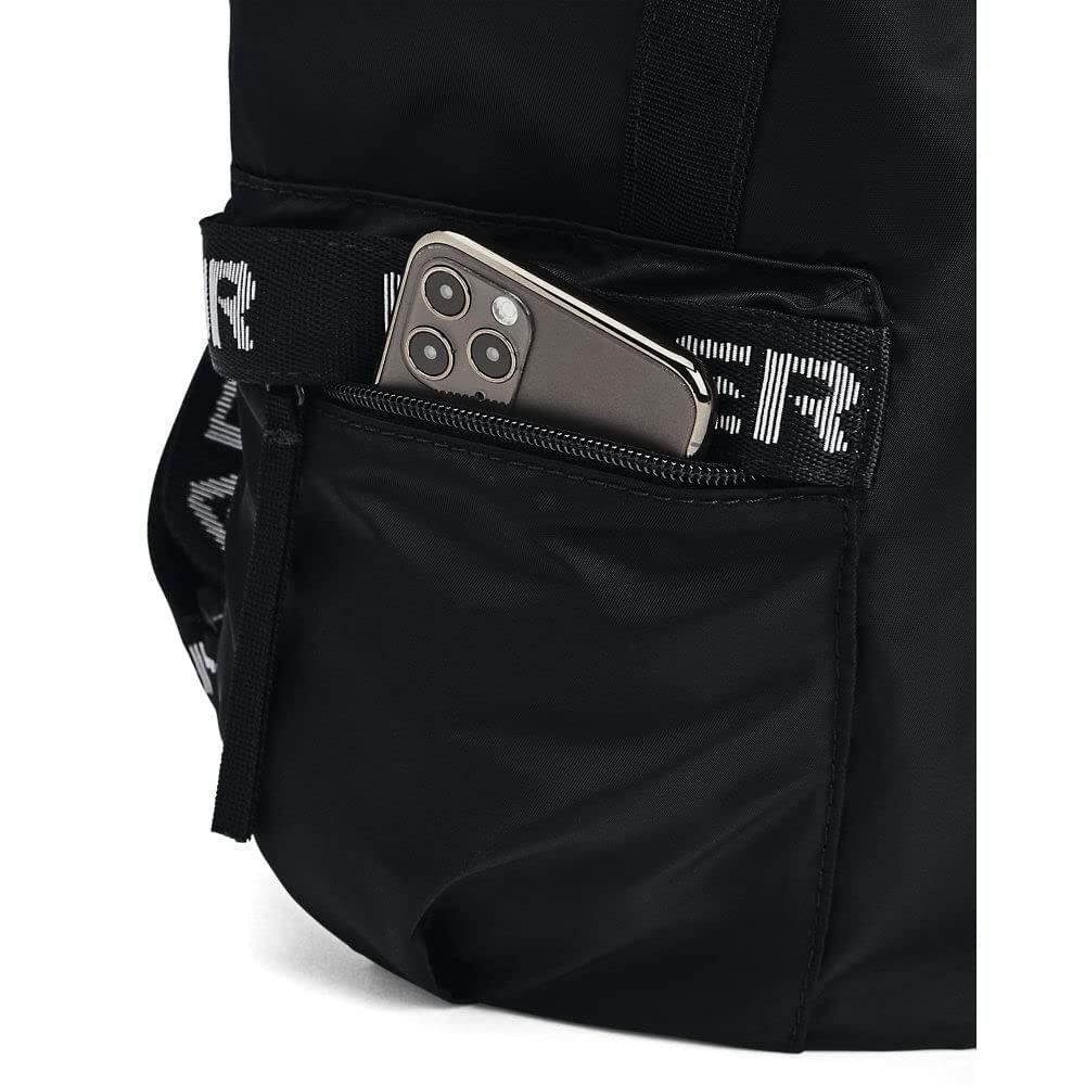 Under Armour womens Favorite Backpack , Black (001)/White , One Size Fits Most