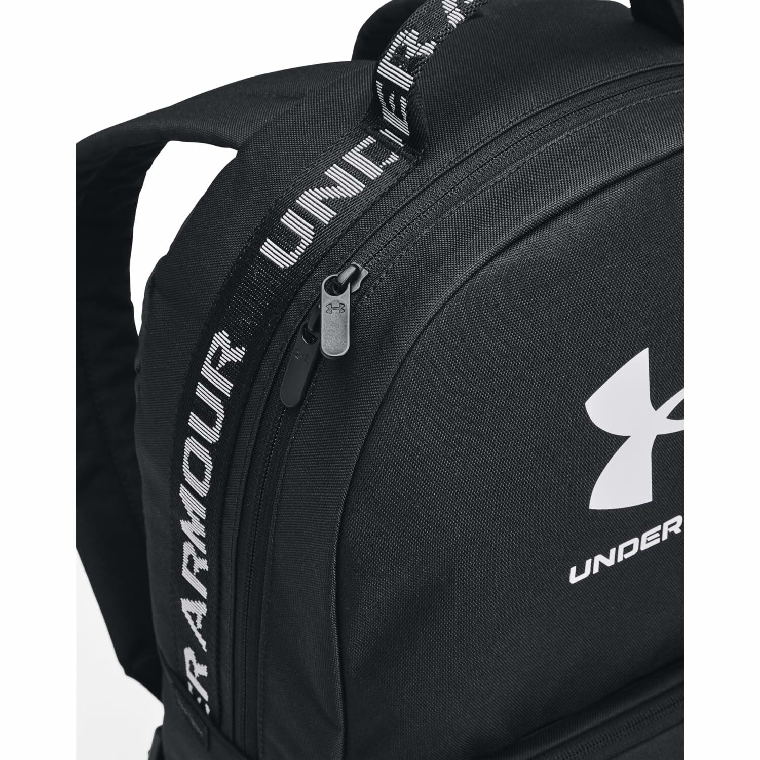 Under Armour Unisex-Adult Loudon Backpack, (001) Black/Black/White