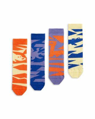 On Kids 4-Pack Socks (Little Kid) Blueberry/Flame : MD (13-3 Little Kid)